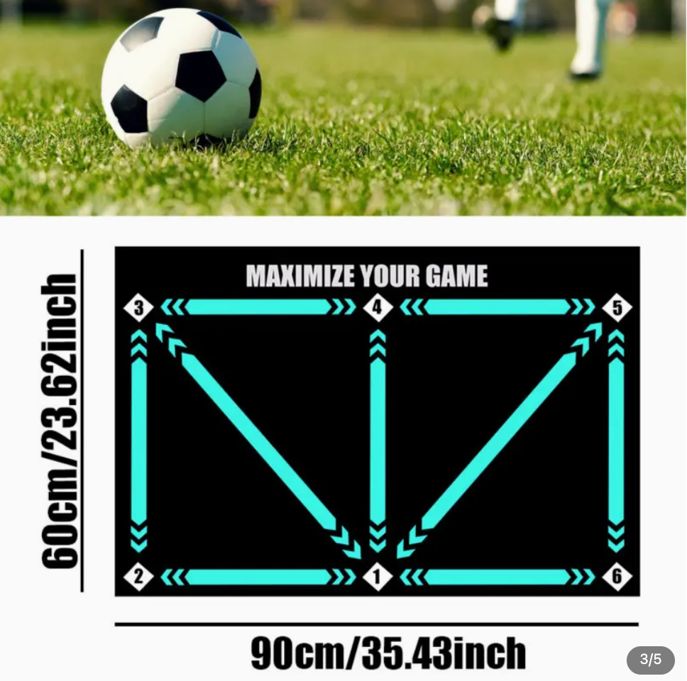 Football Training Mat Indoor/Outdoor